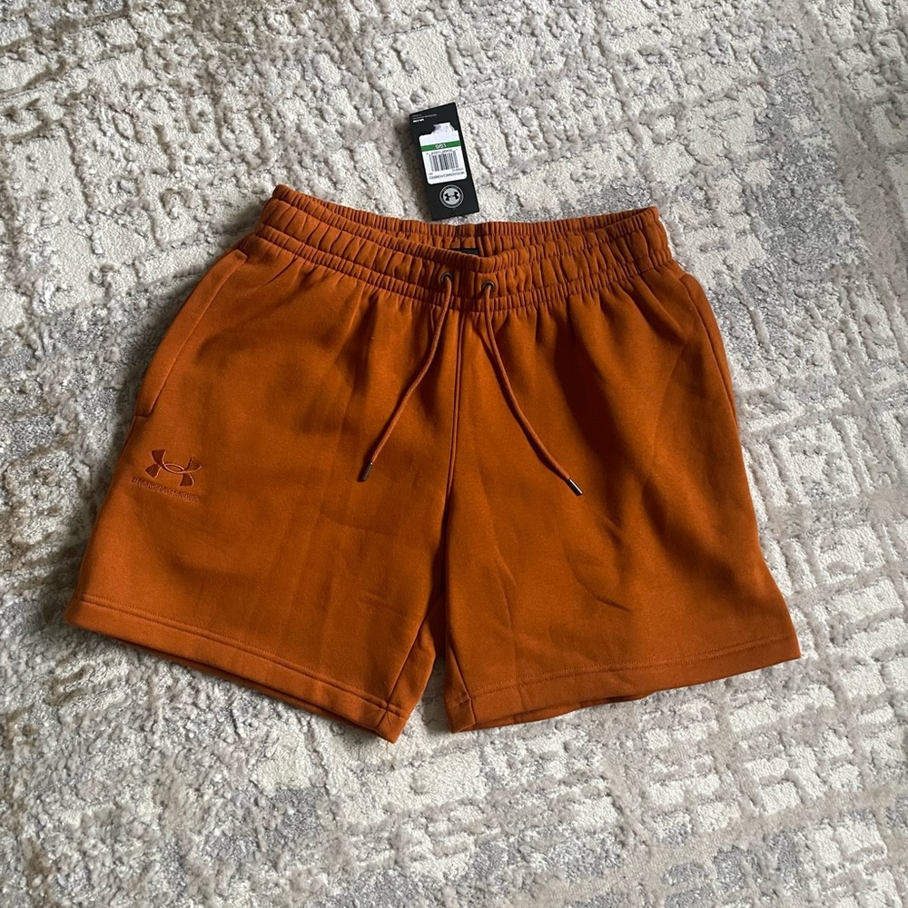 Under Armour Playback Essential Mens Sweat fleece shorts Large NEW NWT loose